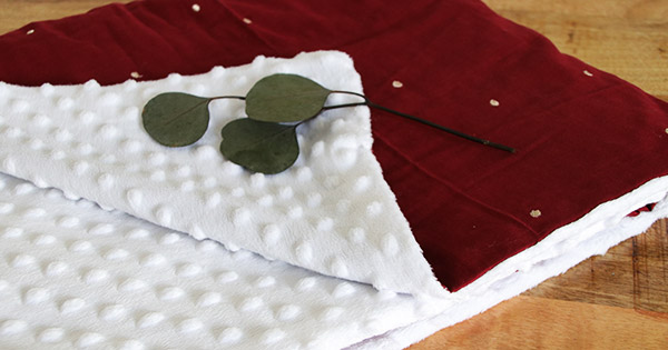 Costura de Tuto: manta de bebé en Minky Costura de Tuto: manta de bebé en Minky