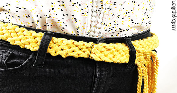 DIY Making a macramé belt - 2 nudos diferentes DIY Making a macramé belt - 2 nudos diferentes