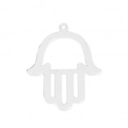 Colgante Mano de Fátima 22x19 mm de Plata 925 x1