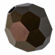 Cuenta redonda PureCrystal 5000 8 mm - Jet Nut 2X x1