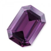 Cabuchón PureCrystal 4610 Rectangular 14x10 mm Amethyst