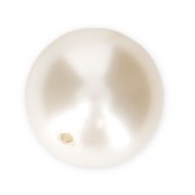Nacarada PureCrystal mitad-perforada 5818 10 mm Crystal Creamrose Light Pearl