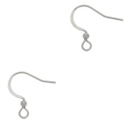 Ganchos pendientes bolas 15 mm Acero Inox 304 x2