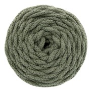 Bobina cordón de algodón para macramé Cotton Air 5 mm Aguacate x 50m