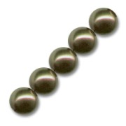 Perlas 10 mm Dark Khaki x20