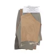 Retales de cuero de alta calidad / texturas diferentes- Marrón x 200g