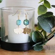 Cabuchón PureCrystal 4470 10 mm Crystal Silky Sage DeLite x1