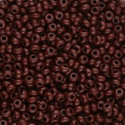 Preciosa Abalorios 9/0 2,5 mm - Chocolate opaco x20g
