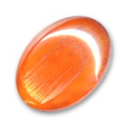Cabuchón 25x18 mm Sun/Gold x1