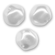 Nuggets nacarados 12 mm White x10