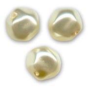 Nuggets nacarados 12 mm Cream x10