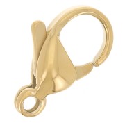 Cierre mosquetón 12 mm - Acero inoxidable 304L Dorado x1