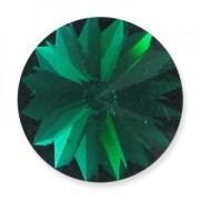 Cabuchón PureCrystal 1122 Rivoli 14 mm Emerald
