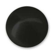 Perla redonda Polaris brillante 8 mm Jet x1