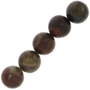 Cuentas redondas 6 mm piedra gema Pietersite x15