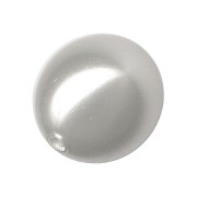 Perlada PureCrystal semi-agujereada 5818 8 mm Light Grey Pearl x1