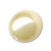 Perlada PureCrystal semi-agujereada 5818 6 mm Light Gold Pearl x1