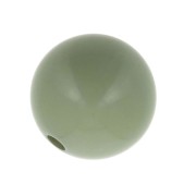 Cuenta de resina Opaco 8 mm - Verde de gris x1