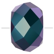 Briolette XL PureCrystal 5042 cuenta arandela 6 mm - Jet Shimmer 2X x1