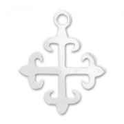 Dije cruz 12 mm Plata 925 x1