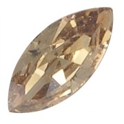 Navette PureCrystal 10x5 mm Crystal Golden Shadow