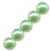 Perlas 10 mm Light Green x20