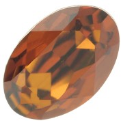 Cabujón PureCrystal 4120 6x4 mm - Ámbar claro x1