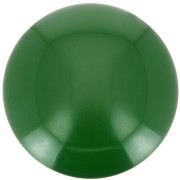 Cabujón de resina opaca 14 mm - Verde oscuro x1