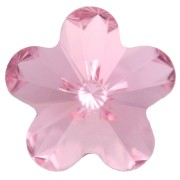 Cabujón Flor PureCrystal 4744 10 mm Rosa claro x1