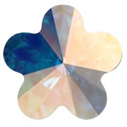 Cabuchón PureCrystal 4744 Flor 10 mm Crystal AB x1