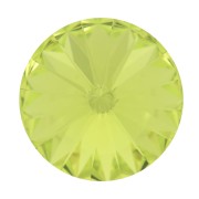 Cabujón PureCrystal 1122 Rivoli 12 mm - Verde cítrico x1