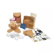 Calendario de Adviento DIY - 24 cubos para decorar x1