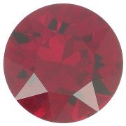 Cabochon rond Aurora A1088 8 mm - Rubí x1