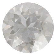 Cabochon rond Aurora A1088 8 mm - Crystal Silver Shade x1