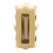 Conjunto cristal Aurora A4500 Varilla 10x5 mm - Dorado - Topacio x1