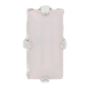 Cristal Aurora A4500 Baguette 10x5 mm - Rodio - Ópalo Agua Rosa x1