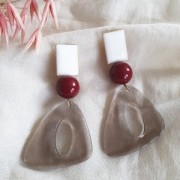 Cuenta de resina opaca 14 mm - Verde pradera x1