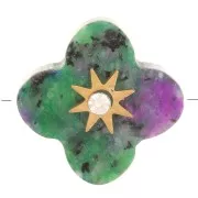 Cuentas de Rubí Zoisita