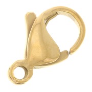 Cierre de langosta de 13 mm - Acero inoxidable dorado 304L x1
