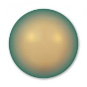 Cabuchón PureCrystal 5817 8 mm Iridescent Green Pearl x1