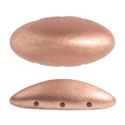 Athos 3D 3 agujeros® de Puca® 20x10 mm - Light Copper Mat x1