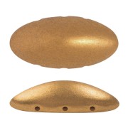 Athos 3D 3 agujeros® de Puca® 20x10 mm - Golden Mat x1