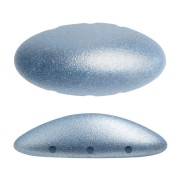 Athos 3D 3 agujeros® by Puca® 20x10 mm - Azul claro metalizado mate x1