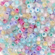 Blanco - Mix de rocallas Miyuki 8/0 MIX-15 - Spring Flowers x8g Mix de rocallas Miyuki 8/0 MIX-15 - Spring Flowers x8g