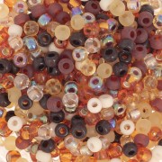 Beige - Mix de rocallas Miyuki 8/0 MIX-05 - Granos dorados x8g Mix de rocallas Miyuki 8/0 MIX-05 - Granos dorados x8g