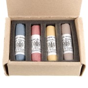Set de 4 pasteles blandos - Colores vegetales x1