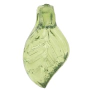 Hojas de cristal 12x6,5 mm - Verde claro x6