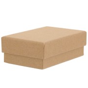 Caja para juego de bisutería 7,5x4,5x2,5 cm Kraft x1