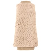 Bobina de cordón de algodón orgánico Detox XL macramé peinado - Blush x200m