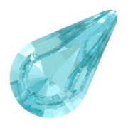 Cabujón PureCrystal 4328 10x6 mm - Turquesa claro x1